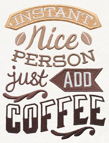 Coffee Break - Instant Nice Person