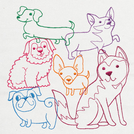 Canine Collage