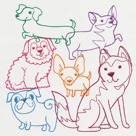 Canine Collage