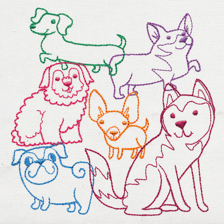 Canine Collage