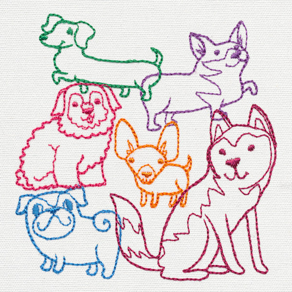 Canine Collage
