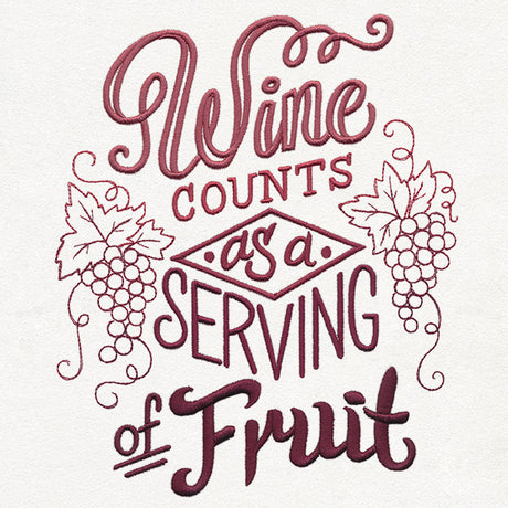 Uncorked - Wine Counts as a Serving of Fruit