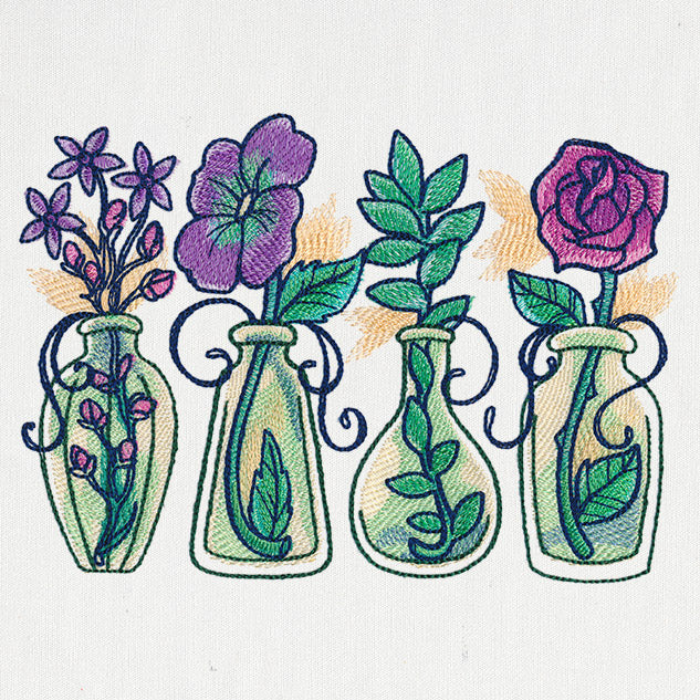 Kaleidoscope Blooms - Vials