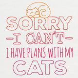 Fresh Tees - I Have Plans with My Cats