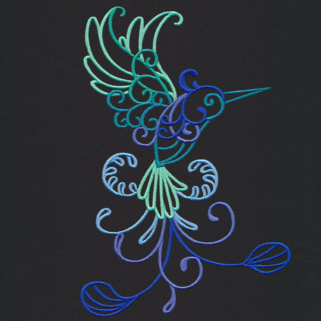 Wild Spirals - Hummingbird