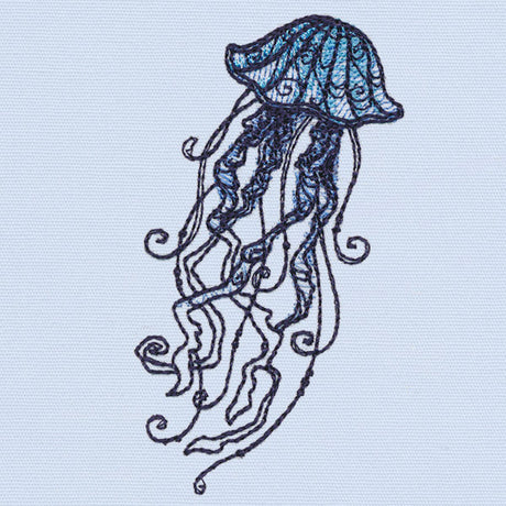 Ocean Blue - Jellyfish