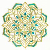 Bohemian Gold - Lotus Medallion