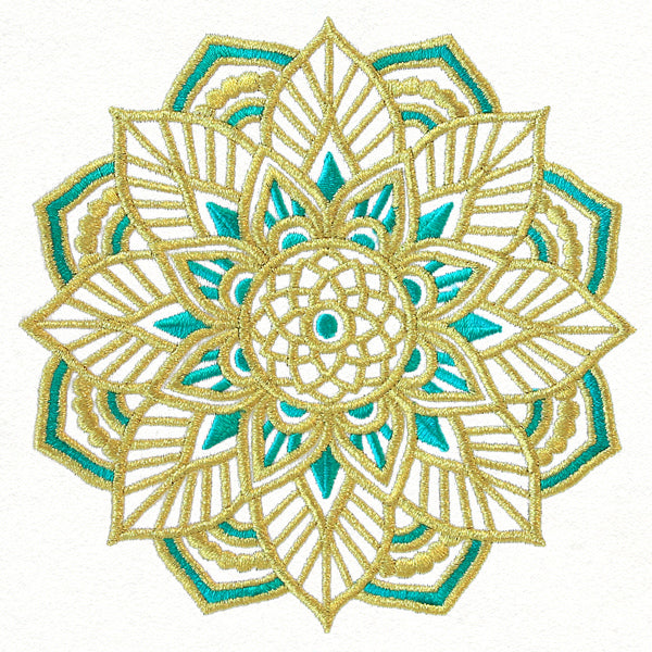 Bohemian Gold - Lotus Medallion