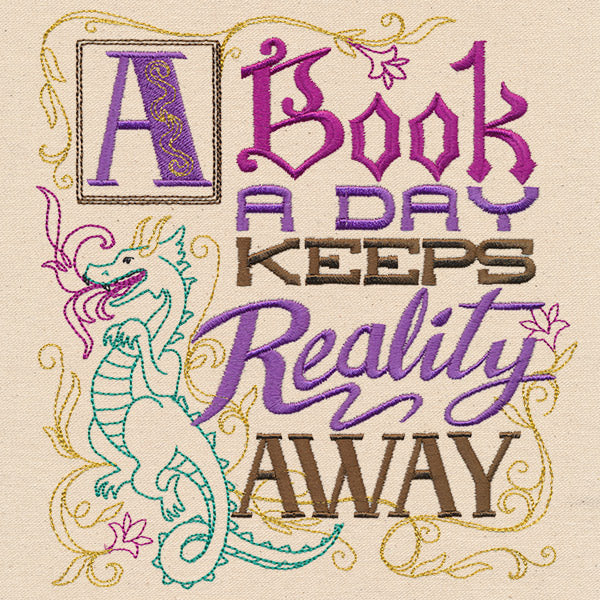 A Book a Day Keeps Reality Away