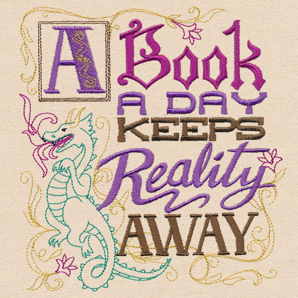 A Book a Day Keeps Reality Away