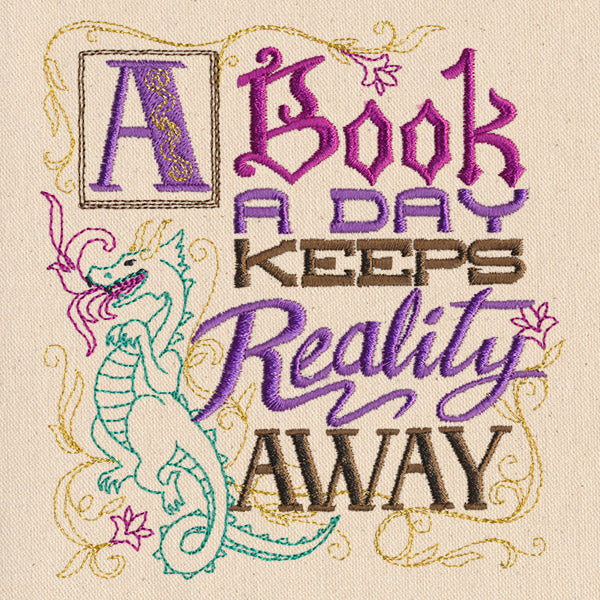 A Book a Day Keeps Reality Away