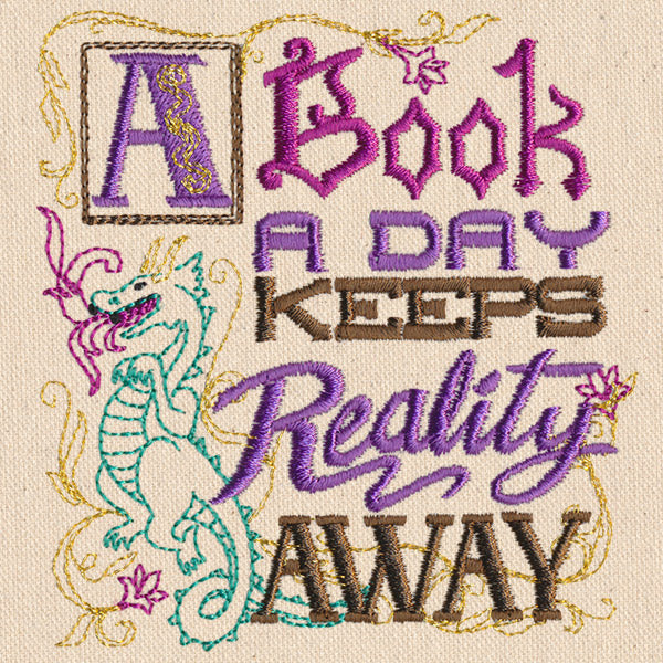 A Book a Day Keeps Reality Away