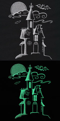 Halloween Glow - Haunted House
