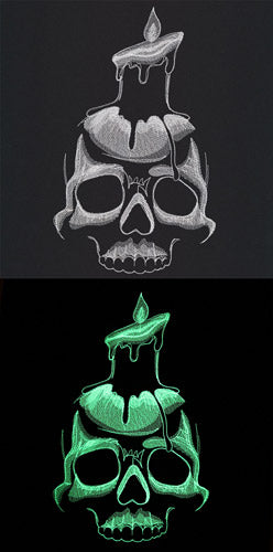 Halloween Glow - Skull
