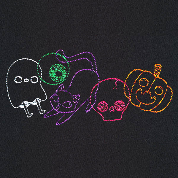Creepy Characters Border