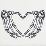 Skeleton Heart Hands