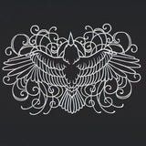 Scrolled Raven