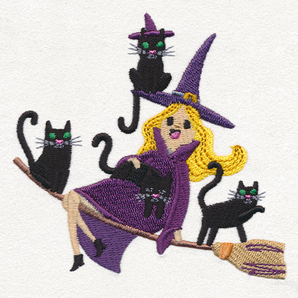 Crazy Cat Witch – Urban Threads