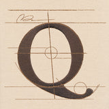 Drafting Letter Q