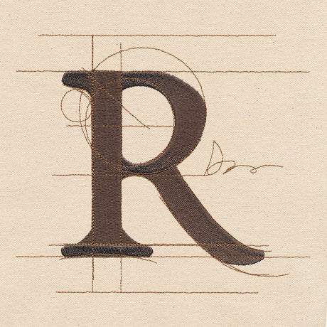 Drafting Letter R