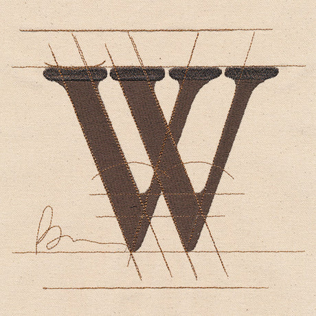 Drafting Letter W