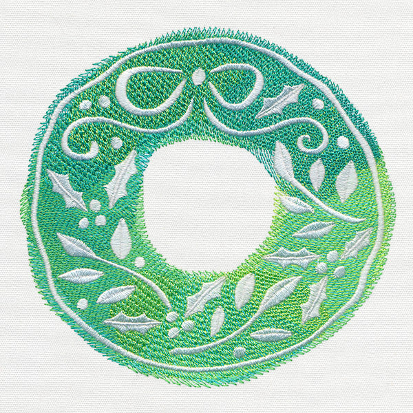 Watercolor Christmas - Wreath