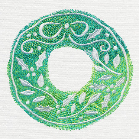 Watercolor Christmas - Wreath