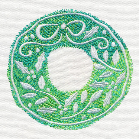 Watercolor Christmas - Wreath