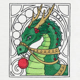 Art Nouveau Christmas - Dragon