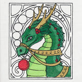 Art Nouveau Christmas - Dragon