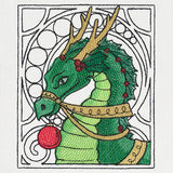 Art Nouveau Christmas - Dragon