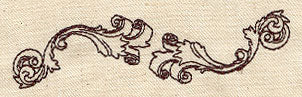 Carved Scroll Border