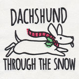 Christmas Punimals - Dachshund Through the Snow