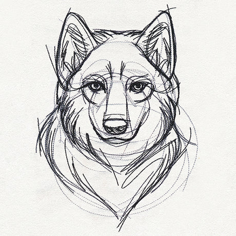 Sketchwork - Wolf