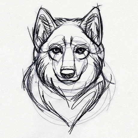 Sketchwork - Wolf