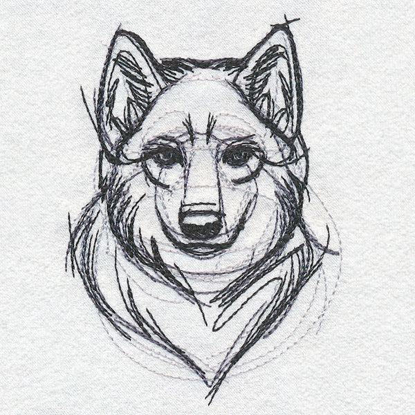 Dunkwell「sketches 24」 Sketchwork - Wolf – Urban Threads