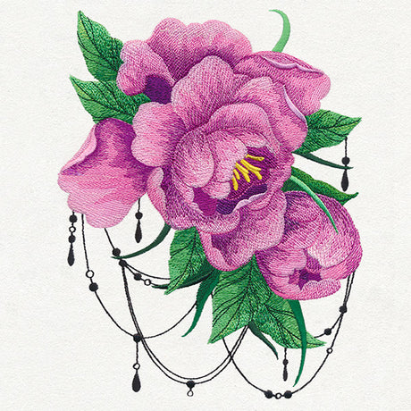 Potent Peony Drape