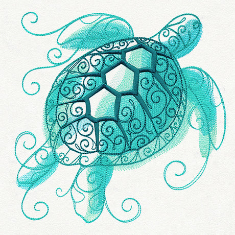 Aqua Marine - Sea Turtle