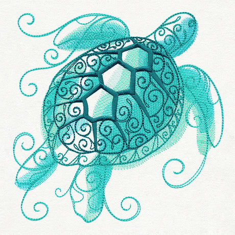 Aqua Marine - Sea Turtle