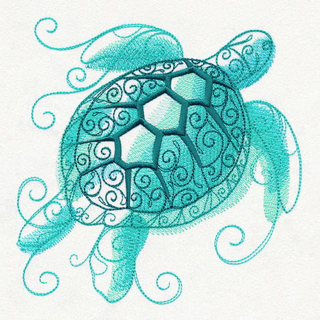 Aqua Marine - Sea Turtle