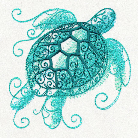 Aqua Marine - Sea Turtle