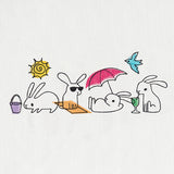Beach Bunny Border