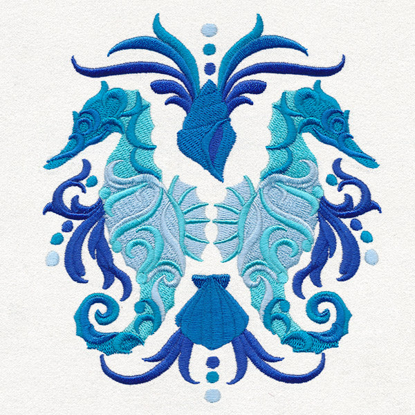 Baroque Seas - Seahorse Crest