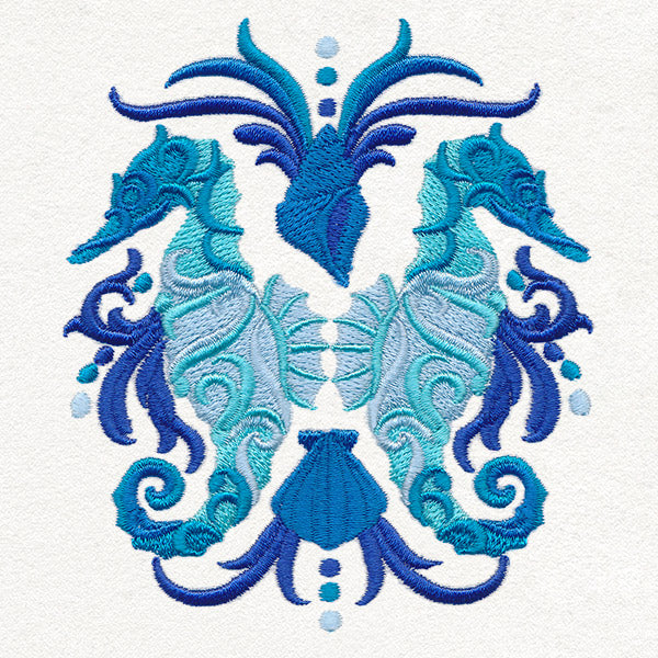 Baroque Seas - Seahorse Crest
