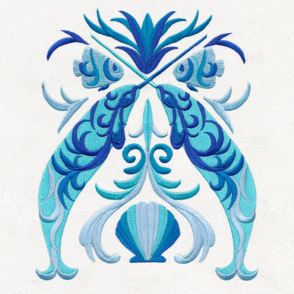 Baroque Seas - Narwhal Crest