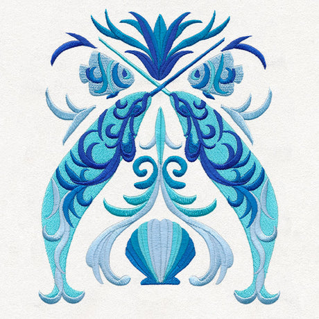 Baroque Seas - Narwhal Crest