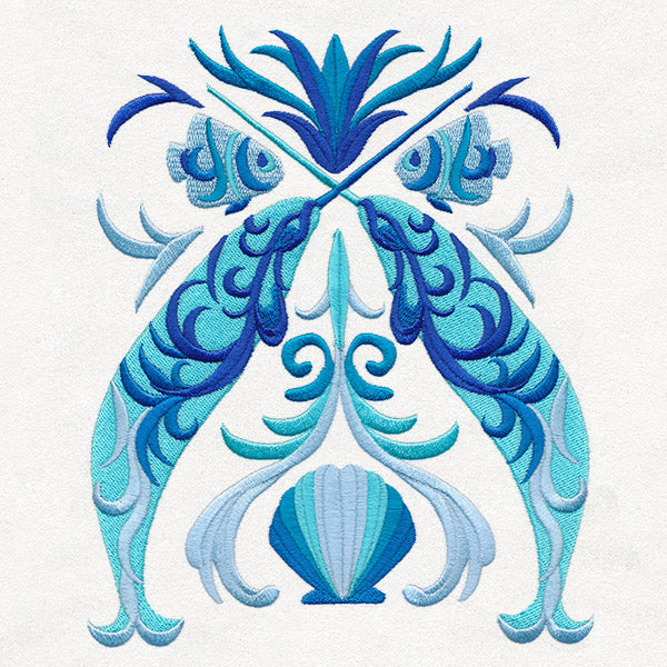 Baroque Seas - Narwhal Crest