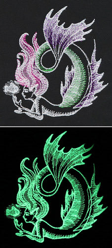 Bioluminescence Mermaid