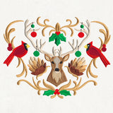 Folksy Christmas Crest