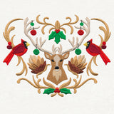 Folksy Christmas Crest